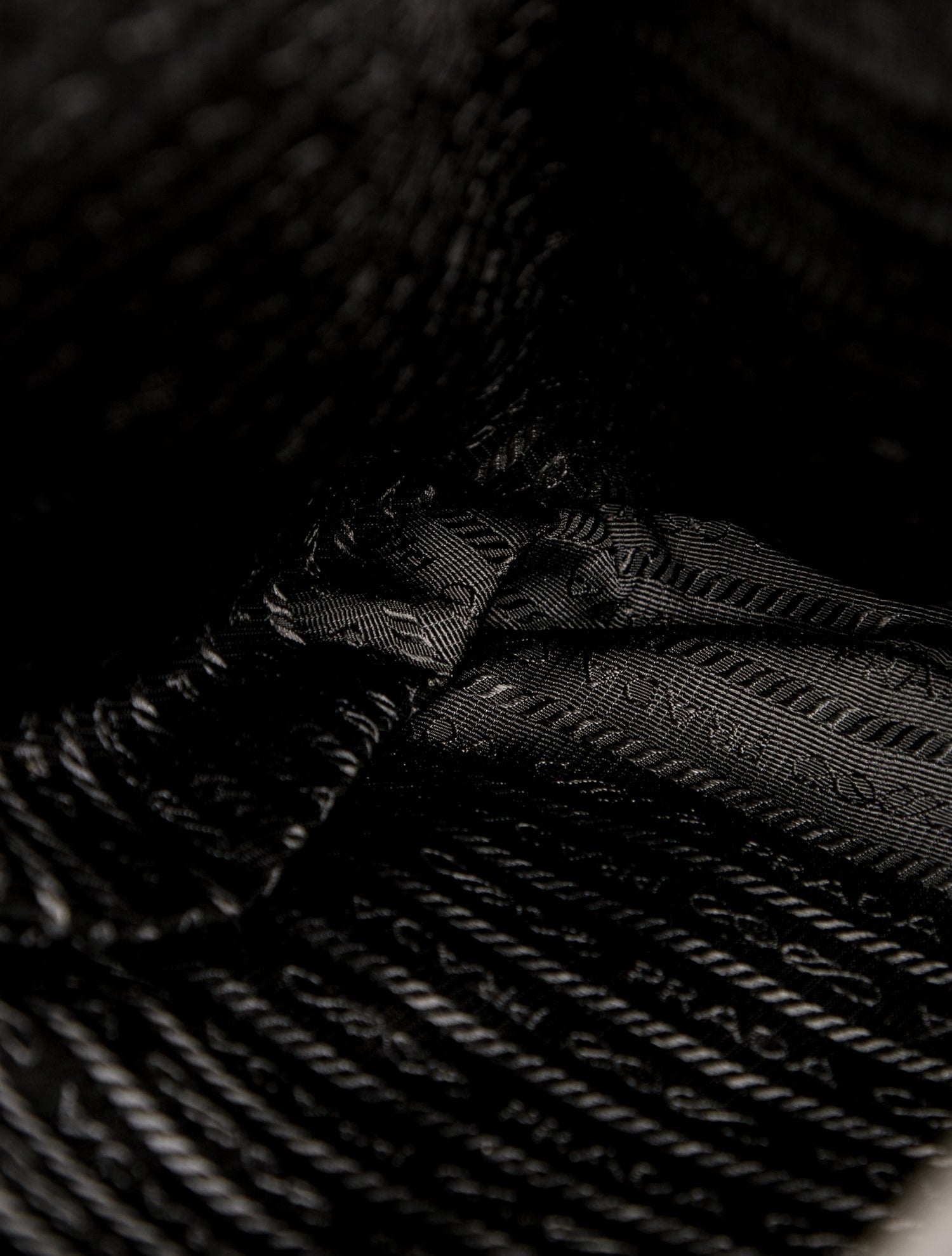 Prada Enameled Metal Triangle Messenger Bag